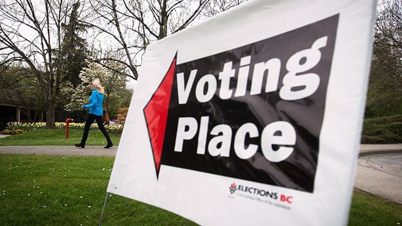 BC Election 2017 Polling Station