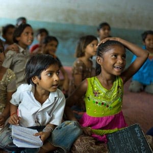 Indian School, Rajasthan, India