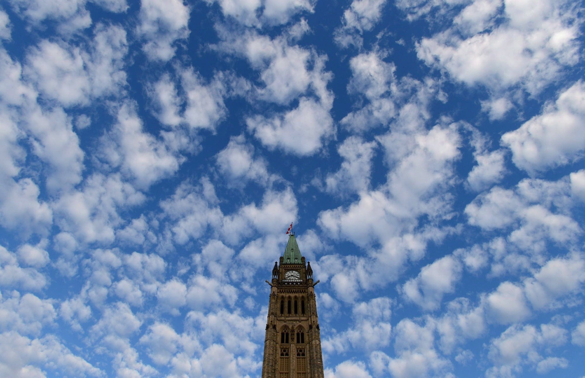 The Peace Tower is seen on Parliament Hill in Ottawa on November 5, 2013. THE CANADIAN PRESS/Sean Kilpatrick