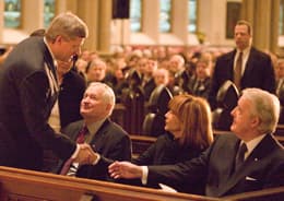 Ted Rogers' Funeral