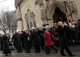 Ted Rogers' Funeral