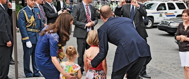 We're all in the royal family