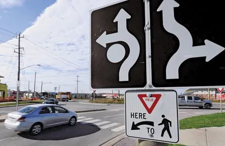 A roundabout way of easing congestion, and scaring seniors
