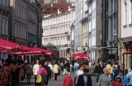 Tallinn (Estonia), Shopping Street Harju