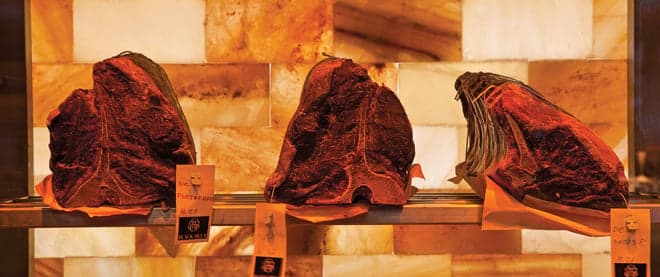 Pink salt helps beefy hunks age well