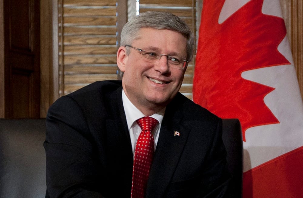 Stephen Harper James Grant