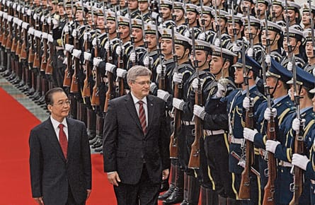 Canadian Prime Minister Stephen Harper Visits China