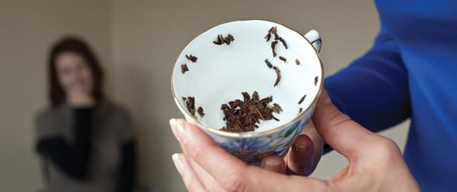 Message in a teacup