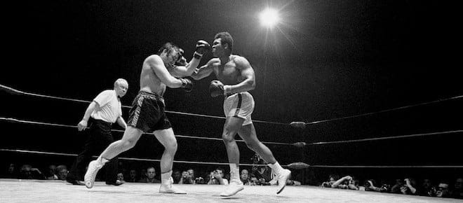 Muhammad Ali and George Chuvalo Boxing
