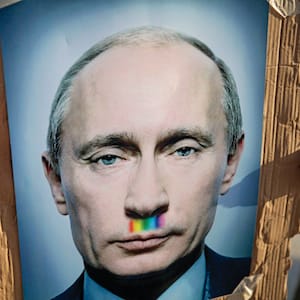 Anti-gay law protest held against Putin in Cyprus