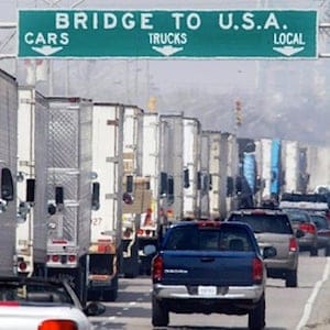 Truck traffic