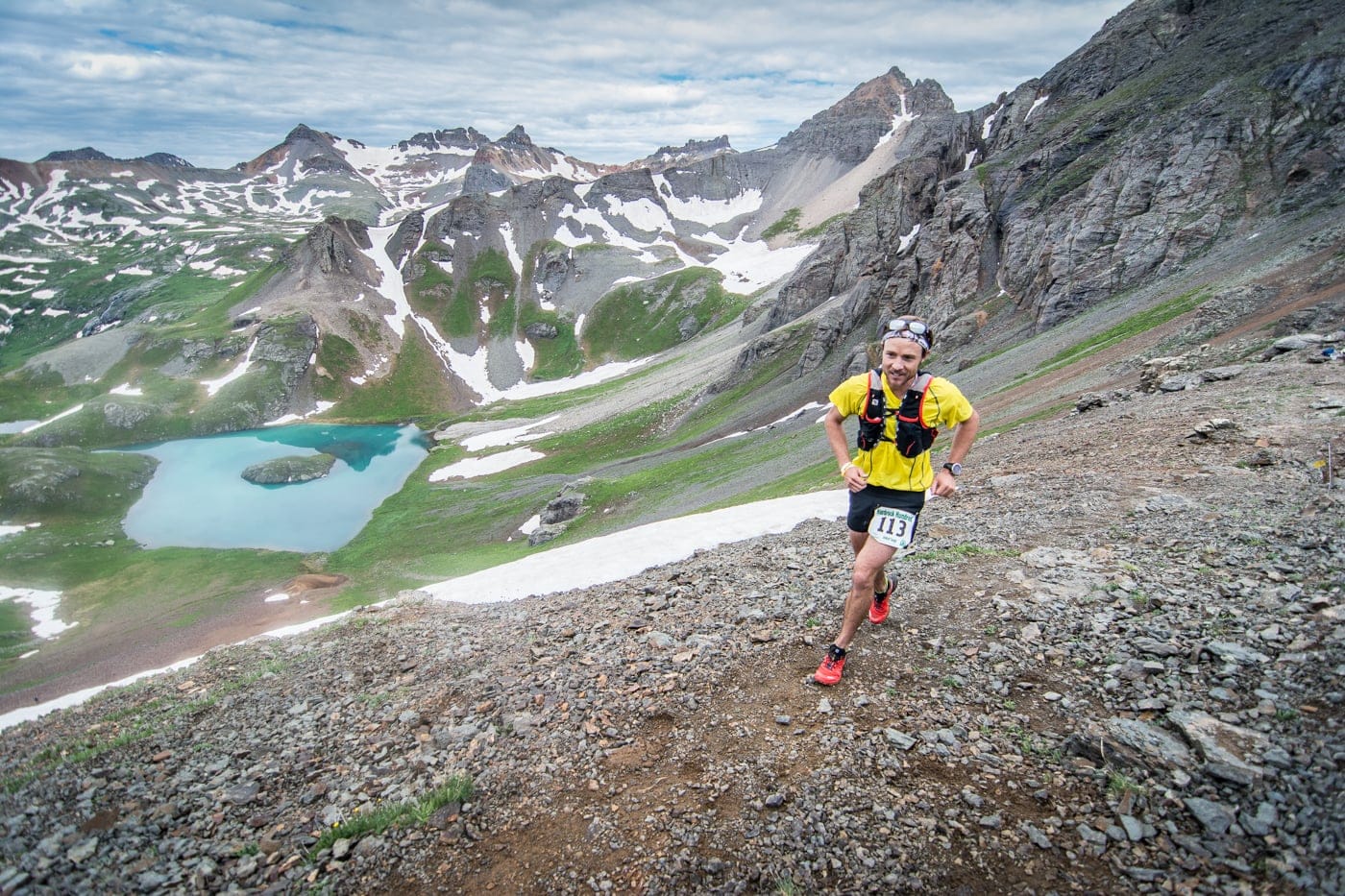 Adam Campbell before the lightning hit. (Matt Trappe Photography/trappephoto.com)