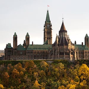 Parliament Hill and the Library of Canada in the fall in Ottawa, Ont. on Oct, 18, 2012. THE CANADIAN PRESS IMAGES/Lars Hagberg