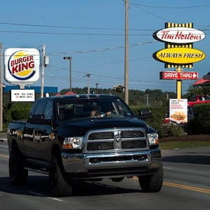 Burger King Tim Hortons