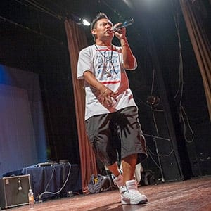 Mayan rapper 'Pat Boy'.