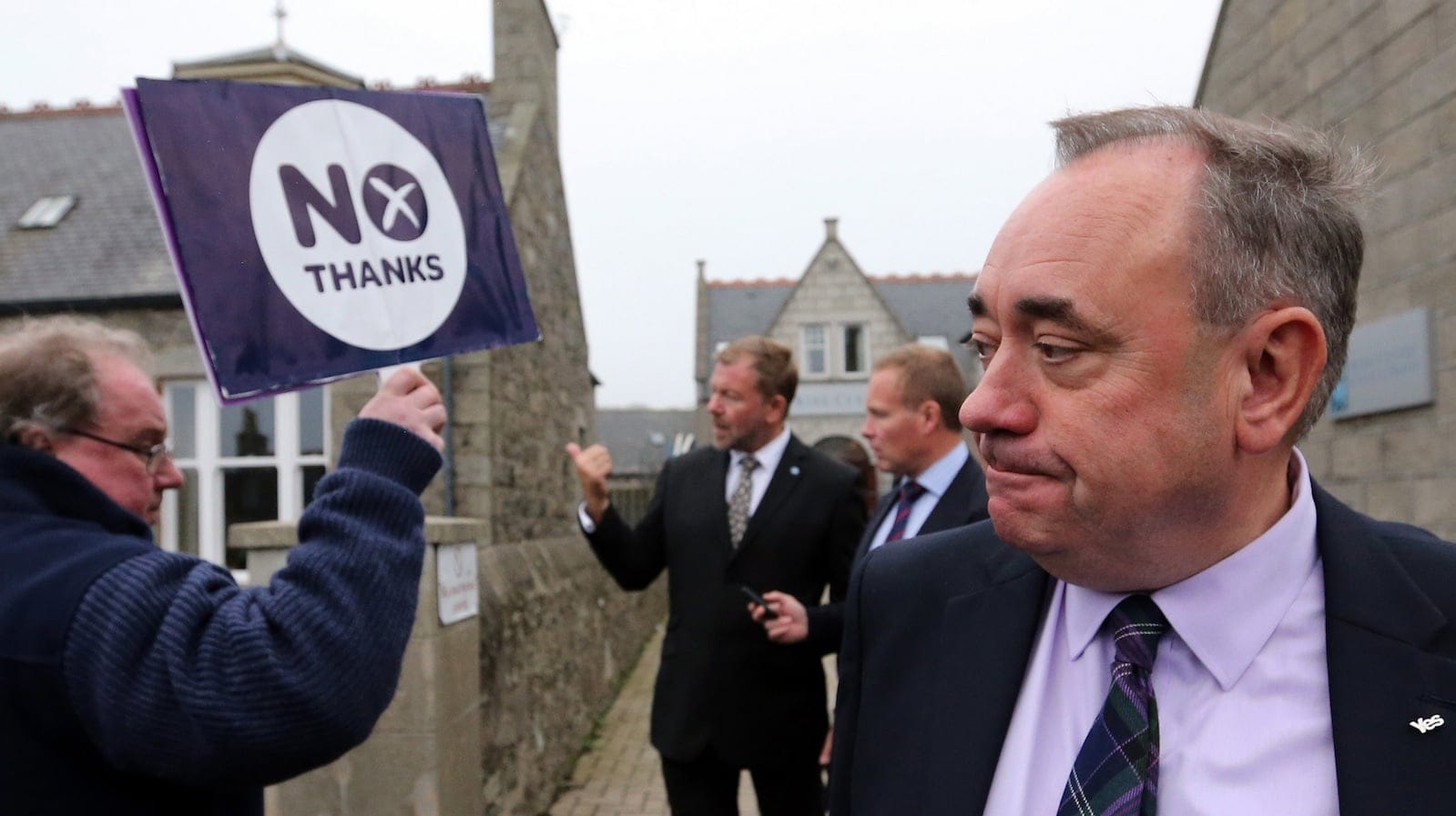Scotland's First Minister Alex Salmond. (AP Photo)