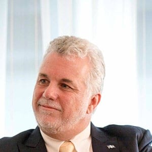 Philippe Couillard. 2014. CREDIT: Photograph by Jean-Francois Lemire