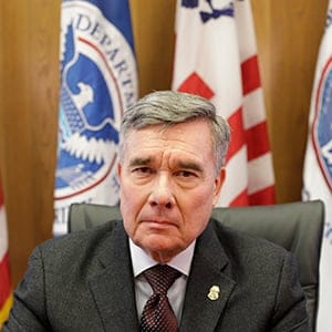 GIL KERLIKOWSKE - U.S. Border Commissioner. Photograph by Jessica Darmanin