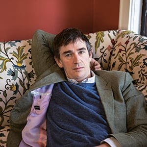 Clancy Martin in his Kansas City home. Photograph by Barrett Emke