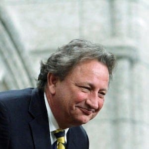 Ukrainian-Canadian businessman Eugene Melnyk, owner of the NHL's Ottawa Senators, stands in the visitors gallery as he is recognized in the House of Commons at the conclusion of Question Period on Parliament Hill, in Ottawa Tuesday, March 4, 2014 THE CANADIAN PRESS/Fred Chartrand