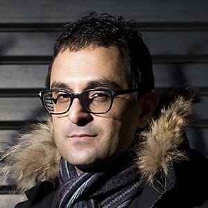 Courbevoie's right-wing local representative, Arash Derambarsh, poses on January 26, 2015 in Courbevoie, outside Paris. Arash Derambarsh fights against food waste by recovering food which is about to reach its expiration date and distributing it to the poor. (JOEL SAGET/AFP/Getty Images)