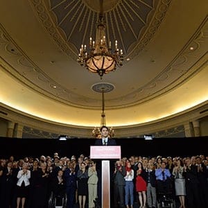 Liberal Party Leader Justin Trudeau makes an announcement on fair and open government in Ottawa on Tuesday, June 16, 2015. (Sean Kilpatrick/CP)