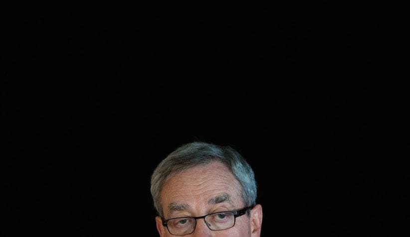 Finance Minister Joe Oliver addresses the Australia-Canada Economic Leadership Forum in Vancouver, B.C., on Tuesday July 7, 2015. THE CANADIAN PRESS/Darryl Dyck