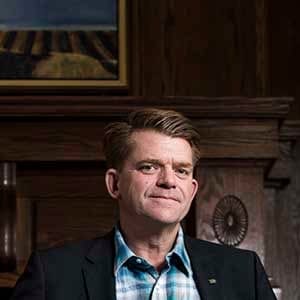Brian Jean, the leader of the Wildrose Party, poses for a photo during Stampede week in Calgary, Alberta at the Petroleum Club on July 7, 2015. Jimmy Jeong