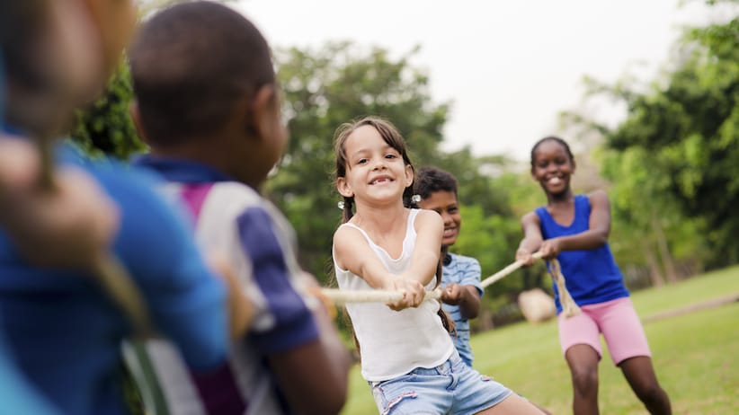 kids playing