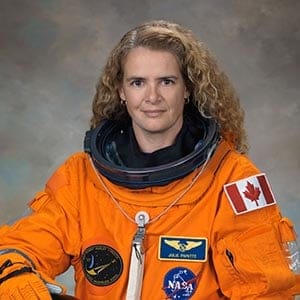 Official ACES Suit Astronaut Portrait for Julie Payette. NASA/CSA