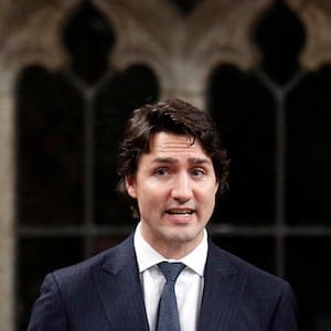 Liberal leader Justin Trudeau speaks during Question Period in the House of Commons on Parliament Hill in Ottawa May 7, 2014. REUTERS/Chris Wattie (CANADA - Tags: POLITICS) - RTR3O7E1