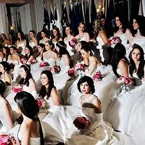 From the 60th Annual International Debutante Ball in New York City. (Dina Litovsky)