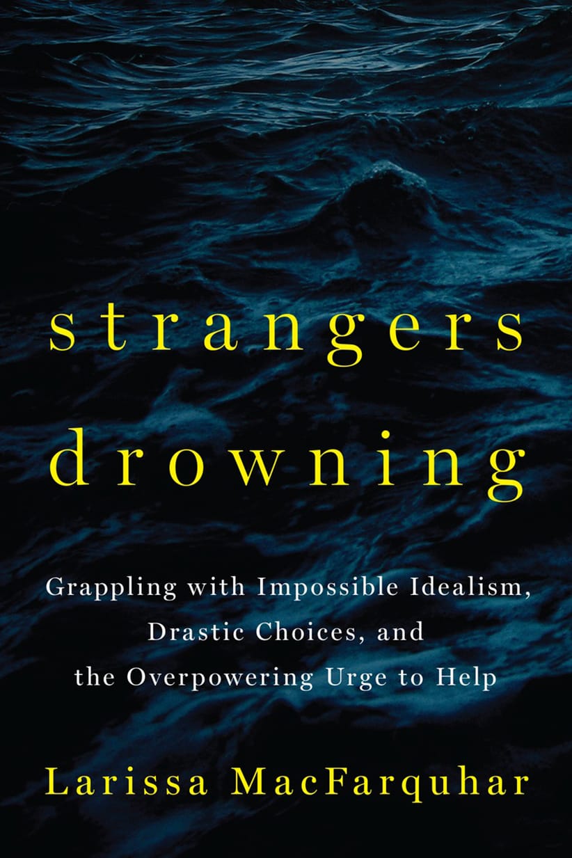 Cover of Strangers Drowning for book review MAC39. No credit.