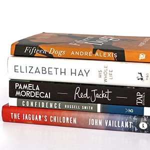 Writer's Trust finalists. (Katrina Afonso)