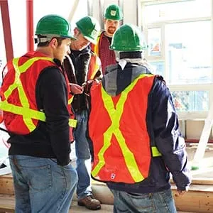 Student of the George Brown College Construction Management program. (GEORGE BROWN)