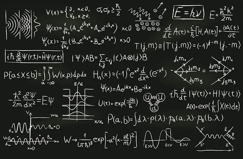 Quantum Physics on a Blackboard