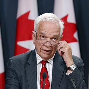 Canada's Immigration Minister John McCallum speaks during a news conference in Ottawa, Canada November 24, 2015. (Chris Wattie/Reuters)