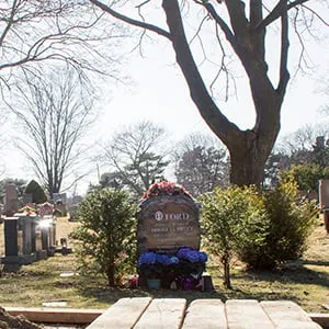 Rob Ford's gravesite. (Meagan Campbell)
