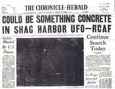 UFO sighting in Halifax, Canada.