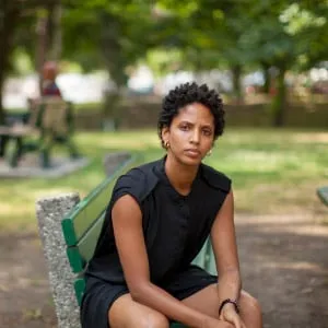 Janaya Khan of Black Lives Matter. (Photograph by Nick Iwanyshyn)