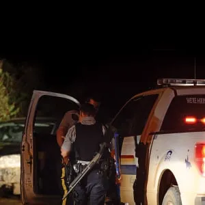 RCMP in Grande Prairie, Alberta. (William Vavrek)