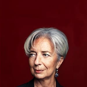 Christine Lagarde, politician. (Marco Grob/Trunk Archive)