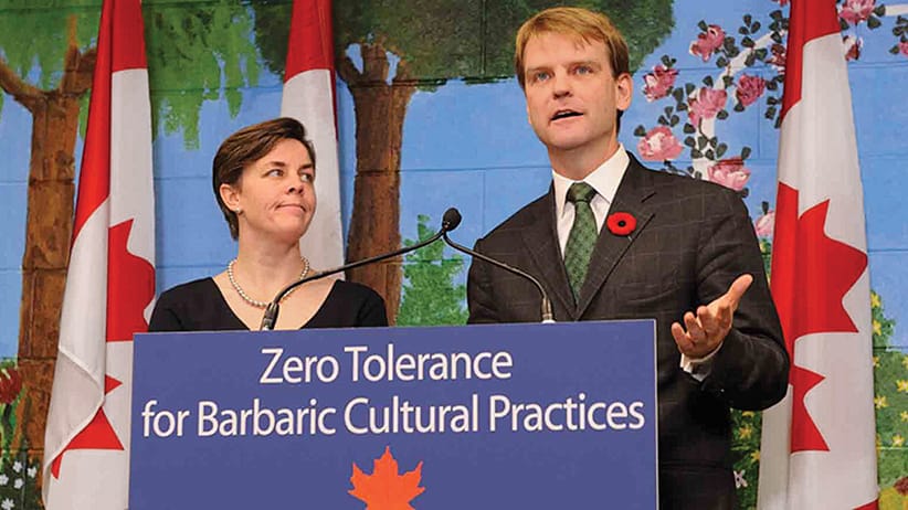 Chris Alexander and Kellie Leitch, November 20 2014. (cic.gc.ca)