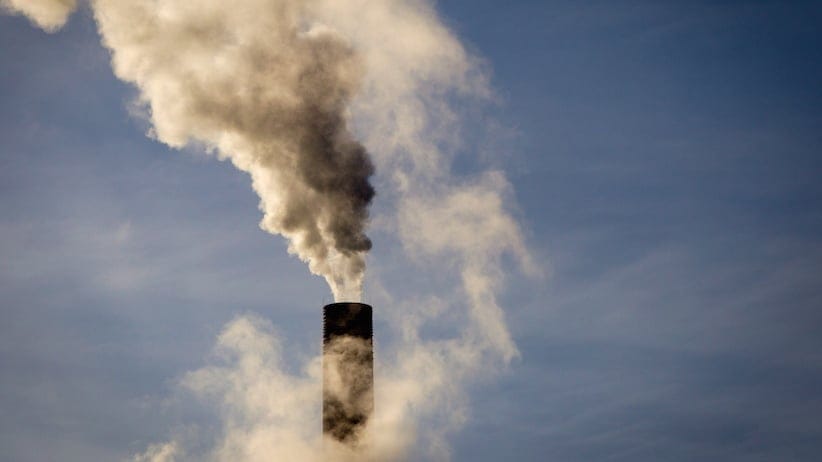 Emissions are released from a smokestack at the Teck Mining Company's zinc and lead smelting and refining complex in Trail, B.C. THE CANADIAN PRESS/Darryl Dyck