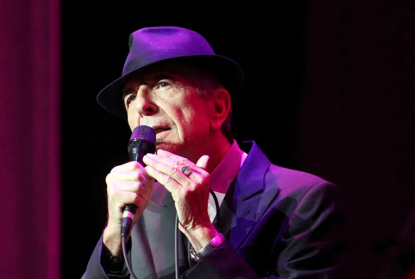 In this March 22, 2013 file photo, Leonard Cohen performs on the Old Ideas World Tour, at The Fabulous Fox Theatre in Atlanta.
(Photo by Robb D. Cohen/RobbsPhotos/Invision/AP, File)