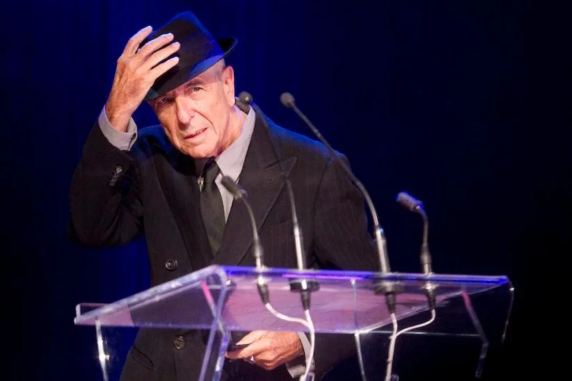 Leonard Cohen acknowledges the audience after receiving the Glenn Gould Prize in Toronto on Monday May 14, 2012. Montreal-born poet, songwriter and artist, Leonard Cohen has died at the age of 82. THE CANADIAN PRESS/Chris Young