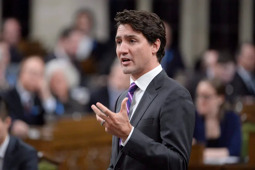 Prime Minister Justin Trudeau answers a question during Question Period in the House of Commons in Ottawa, Tuesday, Jan.31, 2017.(Adrian Wyld/CP)