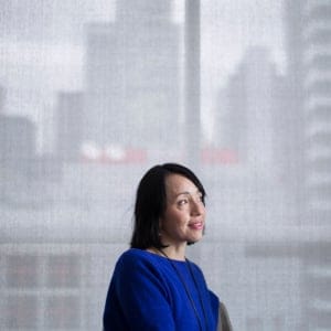 Kyo Maclear, author of Birds Art Life. (Photograph by Nick Iwanyshyn)