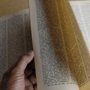 Kastrup.Copenhagen.Denmark 24 July 2015 The new Webster encyclopedic dictionary of the english language includin a dictionary of synonym and teelves supplementary reference sections (Francis Dean/Corbis/Getty Images)