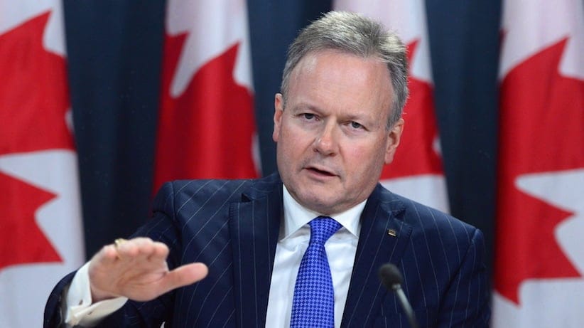 Bank of Canada governor Stephen Poloz holds a news conference at the National Press Theatre in Ottawa on Dec. 15, 2016. Bank of Canada governor Stephen Poloz used a history lesson Tuesday to make a case for a policy mix frequently promoted by the federal government -- an openness to more foreign investment, immigration and free trade. In a prepared speech, Poloz said Canada has seen these ingredients produce positive economic results in its past, including the freer-market colonial times, the early 1900s and the post-Second World War era. THE CANADIAN PRESS/Sean Kilpatrick